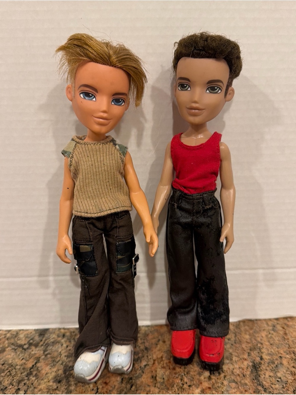 Vintage 2002 Bratz Boyz Dylan & Cameron First Edition Guy Doll MGA Lot Of 2